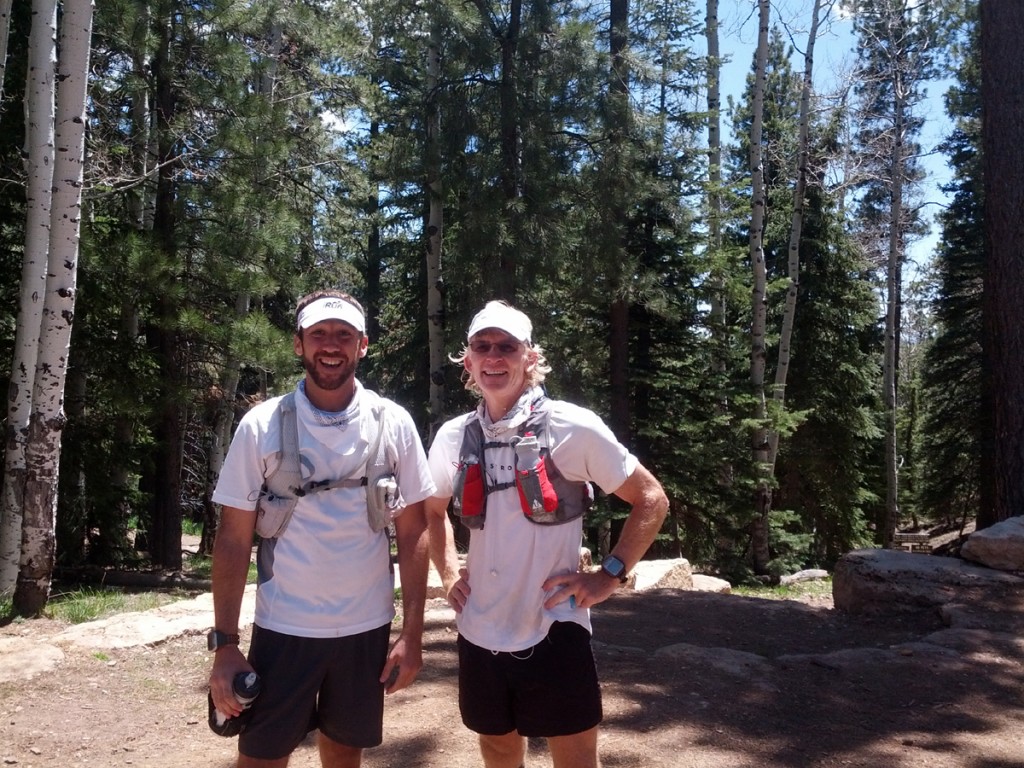 Deron and I getting ready to leave the North Rim
